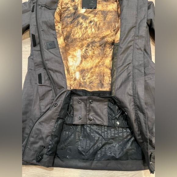 Oakley Pro Shell Jacket Size S Gray Zip Up Hooded - Picture 9 of 15